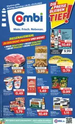 Gazetka promocyjna Combi - Prospekte - Gazetka - ważna od 29.10 do 29.10.2022 - strona 1 - produkty: Becher, beutel, eis, elle, energizer, flammkuchen, flasche, funny-frisch, holländischer schnittkäse, joghur, joghurt, kartoffel, kartoffeln, Käse, kuchen, lamm, lebensmittel, leerdammer, Ofen, pils, pilsener, pizza, reis, rum, sac, sahne, Sahnejoghurt, schinken, schnittkäse, schwein, Spezi, steinofen, steinofen pizza, Ti, tisch, veltins, veltins pilsener, wagner, wein, zott, ZTE