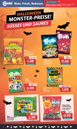Gazetka promocyjna Combi - Prospekte - Gazetka - ważna od 29.10 do 29.10.2022 - strona 14 - produkty: angebot, angebote, ball, beutel, chupa, chupa chups, eis, frucht, fruchtgummi, Lutscher, mars, reis, storck, Ti, trolli, trolli fruchtgummi, ZTE