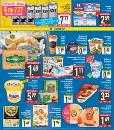 Gazetka promocyjna E Center - Angebote der Woche - Gazetka - ważna od 01.04 do 01.04.2023 - strona 7 - produkty: actimel, actimel drink, Becher, beutel, bio, braten, butter, butterkäse, Butterschmalz, caffè latte, cheddar, drink, eis, emmi, ente, feinjoghurt, flammkuchen, fol epi, frischkäse, gin, grana, grana padano, hafer, irische butter, joghur, joghurt, Käse, käsescheiben, kerrygold, Kinder, kinder pingui, kräuter, kräuterbutter, kuchen, lamm, latte, malz, maultaschen, milch, milch-schnitte, mövenpick, natur, oder kräuter, padano, pingui, Rana, reis, Schmalz, schmand, super-knüller, tante fanny, Tasche, taschen, Ti, Tiere, ZTE