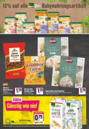 Gazetka promocyjna Edeka - Angebote der Woche - Gazetka - ważna od 11.03 do 11.03.2023 - strona 15 - produkty: beutel, bio, brezel, Brezeln, brötchen, natur, natura, sesam, sinnack