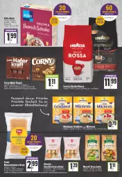 Gazetka promocyjna Edeka - Angebote der Woche - Gazetka - ważna od 23.07 do 23.07.2022 - strona 15 - produkty: Abtei, angebot, beutel, bohne, bohnen, brot, brötchen, Bruschette, corny, eis, erde, früchte, hafer, kölln, kraft, lavazza, Meister, milch, milchreis, mondamin, müsli, natur, obst, reis, riegel, sinnack, snack, tee, Ti