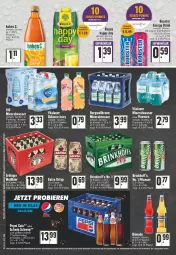 Gazetka promocyjna Edeka - Angebote der Woche - Gazetka - ważna od 23.07 do 23.07.2022 - strona 18 - produkty: Alwa, Astra, auer, bio, bionade, burgwallbronn, drink, energy drink, getränk, getränke, Happy Day, Hohes C, LG, maracuja, mineralwasser, Rauch, Schwip Schwap, Ti, urtyp, vöslauer, wasser