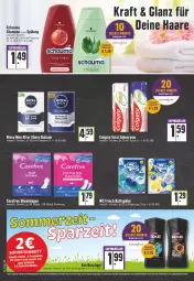 Gazetka promocyjna Edeka - Angebote der Woche - Gazetka - ważna od 23.07 do 23.07.2022 - strona 22 - produkty: after shave, angebot, angebote, balsam, carefree, colgate, colgate total, creme, deutschlandcard, flasche, kraft, kräuter, LG, nivea, Nivea Men, schauma, schauma shampoo, shampoo, shampoo oder spülung, slip, slipeinlagen, sofortrabatt, spülung, Ti, zahncreme