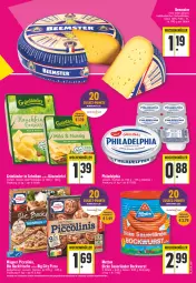 Gazetka promocyjna Edeka - Angebote der Woche - Gazetka - ważna od 23.07 do 23.07.2022 - strona 3 - produkty: auer, Becher, bockwurst, Dicke Sauerländer Bockwurst, erde, grünländer, holländischer schnittkäse, Käse, Mett, metten, piccolinis, pizza, schnittkäse, Ti, wagner, würfel, wurst