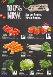 Gazetka promocyjna Edeka - Angebote der Woche - Gazetka - ważna od 23.07 do 23.07.2022 - strona 6 - produkty: angebot, angebote, basilikum, Becher, bio, bioland, brokkoli, deka, deutschland card, deutschlandcard, eis, eisbergsalat, möhren, Rettich, rispentomaten, Romatomaten, salat, Schal, Schale, speisemöhren, tee, Ti, tomate, tomaten, topf, uhr