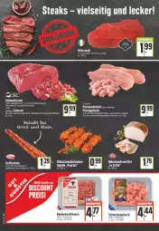 Gazetka promocyjna Edeka - Angebote der Woche - Gazetka - ważna od 23.07 do 23.07.2022 - strona 8 - produkty: eis, filet, fleisch, grill, gulasch, hackfleisch, hüftsteak, jungbullen, nuss, pute, putenschnitzel, rind, rinder, rinderhackfleisch, saft, schnitten, schnitzel, schwein, schweine, schweinegulasch, spitzenqualität, steak, Ti, wein, weine