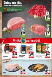 Gazetka promocyjna Kupsch - Angebote der Woche - Gazetka - ważna od 27.08 do 27.08.2022 - strona 4 - produkty: Berger, braten, bratwurst, burger, eis, filet, fisch, fischtheke, fleisch, gewürz, gin, grill, gulasch, hamburger, Heilbuttfilet, joghur, joghurt, Kalbfleisch, krustenbraten, Makrele, marinade, minutensteaks, nürnberger, pute, putensteaks, reis, rel, rind, rinder, rindergulasch, rostbratwurst, saft, schwein, schweine, schweinerücken, steak, steaks, Ti, wein, weine, wurst, ZTE