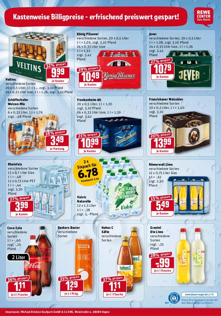 Aktueller Prospekt Rewe - Prospekte - von 21.06 bis 24.06.2021 - strona 28