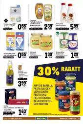 Gazetka promocyjna Metro - Food - Gazetka - ważna od 17.08 do 17.08.2022 - strona 13 - produkty: agaven, apfel, apfelmus, auto, Bad, bärenmarke, barilla, Becher, beste butter, bio, butter, creme, decke, Deckel, dessert, desserts, dessertsauce, Dr. Oetker, drink, eis, flasche, frau antje, frische milch, honig, joghur, joghurt, kondensmilch, Konserven, langnese, LG, mascarpone, milch, miracel, miracel whip, molkereiprodukte, Müller, natives olivenöl, natur, odenwald, olive, oliven, olivenöl, olivenöl extra, pasta, Pasta Sauce, pesto, pudding, quark, rahmjoghurt, sahne, salat, salatcreme, salz, sauce, saucen, schlagsahne, schoko, schokolade, Schwartau, sirup, speisequark, Ti, tisch, top-hit, vanille, weihenstephan