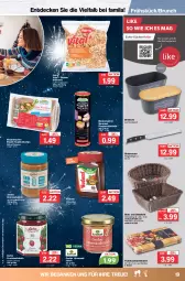 Gazetka promocyjna Famila - Prospekte - Gazetka - ważna od 30.12 do 30.12.2023 - strona 19 - produkty: aufstrich, bambus, Brettchen, brot, brötchen, Brotkorb, butter, darbo, decke, eis, erdnuss, Erdnussbutter, frucht, fruchtaufstrich, korb, küche, Küchen, Küchenhelfer, linsen, mac, messer, mestemacher, Nudossi, nuss, obst, Pumpernickel, reis, Ti, toast, vita, zentis, ZTE