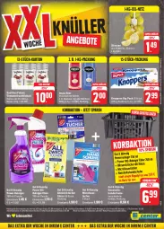 Gazetka promocyjna Edeka - Angebote der Woche - Gazetka - ważna od 14.10 do 14.10.2023 - strona 36 - produkty: Allzwecktücher, angebot, angebote, citrus, coupon, coupons, deka, eis, ente, flasche, fleisch, frucht, fruchtfleisch, handschuhe, knoppers, korb, milch, milchreis, oryza, rabatt-coupon, regal, reiniger, reis, schuhe, südwest, super-knüller, Ti, tomate, tomaten, tücher, wc-reiniger, weck, zitrone, zitronen, ZTE