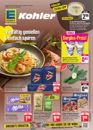 Gazetka promocyjna Edeka - Angebote der Woche - Gazetka - ważna od 14.10 do 14.10.2023 - strona 5 - produkty: alpenmilch, angebot, angebote, auer, barilla, Bau, Bauer, Becher, bio, bohne, bohnen, Bourgogne, dallmayr, deka, eis, erde, espresso, flammkuchen, frucht, fruchtjoghurt, gin, gurke, gurken, joghur, joghurt, kaffee, Käse, kuchen, lamm, mac, milch, milka, milka schokolade, Ofen, original wagner, pizza, reis, sahne, salami, schoko, schokolade, steinofen, steinofen pizza, super-knüller, teigwaren, Ti, wagner, weichkäse, ZTE