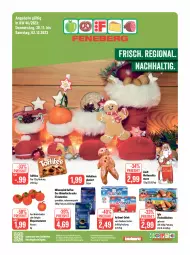 Gazetka promocyjna Feneberg - Prospekte - Gazetka - ważna od 02.12 do 02.12.2023 - strona 1 - produkty: actimel, angebot, angebote, drink, eis, elle, fisch, fischstäbchen, Hefe, iglo, kaffee, Laufen, LG, lindt, mövenpick, mövenpick kaffee, reis, rispentomaten, Ti, toffifee, tomate, tomaten, ZTE