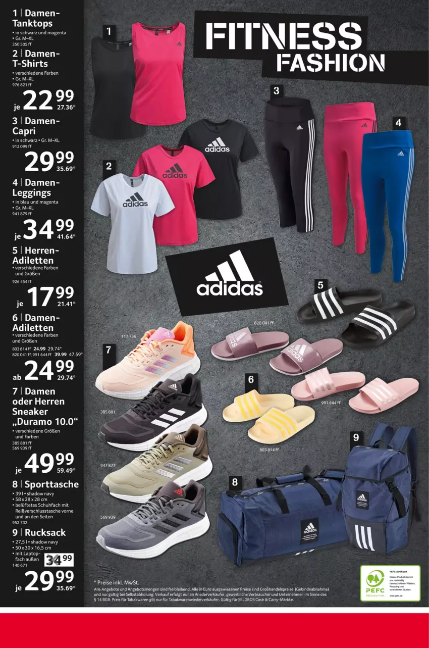 Aktueller Prospekt Selgros - Nonfood - von 02.02 bis 08.02.2023 - strona 20 - produkty: angebot, angebote, Cap, eis, elle, gin, leggings, LG, Rauch, reis, rucksack, sac, sneaker, Sport, sporttasche, tanktop, Tasche, Ti