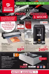 Gazetka promocyjna Selgros - Nonfood - Gazetka - ważna od 08.02 do 08.02.2023 - strona 1 - produkty: ACC, angebot, angebote, arla, auer, auto, beleuchtung, beutel, braun, Cap, cappuccino, chia, cin, creme, decke, eier, eis, elle, espresso, Garten, getränk, getränke, Gläser, kaffee, latte, latte macchiato, lebensmittel, led-beleuchtung, mac, macchiato, milch, Rauch, reis, Signal, soundbar, tasse, tee, Ti, tisch, usb, Vakuumierer, wasser, wassertank