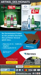 Gazetka promocyjna Getraenkeland - Gazetka - ważna od 10.12 do 10.12.2022 - strona 10 - produkty: abholpreise, alkohol, bestpreis, bett, Currant, dry gin, eier, eis, Elan, ente, getränk, getränke, gin, lack, london dry, london dry gin, mac, reis, Staatl. Fachingen, Tanqueray, Ti, uhr, wasser, Zelt