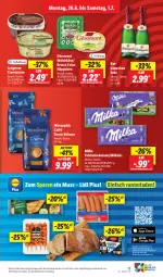 Gazetka promocyjna Lidl - Aktionsprospekt - Gazetka - ważna od 01.07 do 01.07.2023 - strona 13 - produkty: aktionspreis, angebot, bohne, bohnen, bresso, coupon, cremissimo, eis, géramont, Käse, langnese, langnese cremissimo, milka, mövenpick, reis, schoko, schokolade, sekt, sim, tafelschokolade, Ti, weichkäse, ZTE