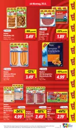 Gazetka promocyjna Lidl - Aktionsprospekt - Gazetka - ważna od 01.07 do 01.07.2023 - strona 9 - produkty: angebot, bacon, dell, dulano, eis, elle, ferdi fuchs, frikadellen, kochschinken, lachs, preisvorteil, pute, putenbrust, Räucherlachs, reis, Rohwurst, rwe, schinken, schnitten, Ti, wiener, wiener würstchen, wurst, würstchen, ZTE