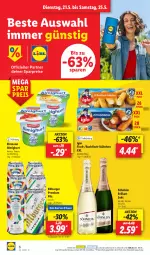 Gazetka promocyjna Lidl - Aktionsprospekt - Gazetka - ważna od 25.05 do 25.05.2024 - strona 10 - produkty: almighur, almighurt, backfisch, bitburger, brillant sekt, burger, ehrmann, ehrmann almighurt, eis, fisch, iglo, ndk, pils, preisvorteil, premium pils, reis, Schal, Schale, sekt, söhnlein, söhnlein brillant, Ti