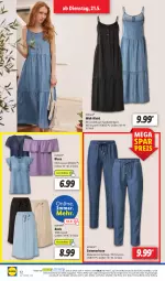 Gazetka promocyjna Lidl - Aktionsprospekt - Gazetka - ważna od 25.05 do 25.05.2024 - strona 16 - produkty: angebot, bluse, dell, eis, elle, esmara, hose, kleid, Mode, ndk, reis, Schal, Schale, spaghetti, Ti, Yo, ZTE