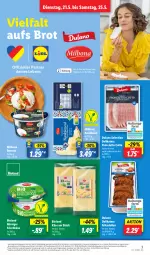 Gazetka promocyjna Lidl - Aktionsprospekt - Gazetka - ważna od 25.05 do 25.05.2024 - strona 3 - produkty: angebot, Bad, bio, bioland, Bona, Brei, brot, Burrata, coupon, dell, dulano, eis, elle, frikadellen, frischkäse, Käse, Kashkaval, kochschinken, Körniger Frischkäse, Milbona, prosciutto, prosciutto cotto, reis, schinken, telefon, Ti, ZTE