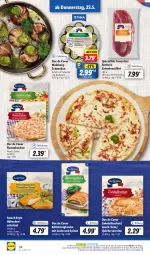 Gazetka promocyjna Lidl - Aktionsprospekt - Gazetka - ważna od 25.05 do 25.05.2024 - strona 40 - produkty: angebot, blätterteig, Blätterteigtasche, brustfilet, coupon, ente, Entenbrust, filet, flammkuchen, Hähnchenschnitzel, knoblauch, kuchen, lachs, lamm, ndk, petersilie, Quiche, Schal, Schale, schnitzel, spinat, Tasche, Ti, wein, zwiebel