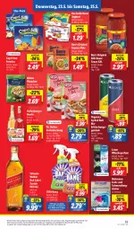 Gazetka promocyjna Lidl - Aktionsprospekt - Gazetka - ważna od 25.05 do 25.05.2024 - strona 47 - produkty: alesto, angebot, auer, backmischung, Bau, Bauer, Ben’s Original, bio, bowle, burger, Cap, capri-sun, Cillit, cillit bang, coupon, Dr. Oetker, eis, elle, erfrischungsgetränk, Fangtücher, getränk, gin, heitmann, joghur, joghurt, johnnie walker, katlenburger, lenor, parfum, pistazien, Rauch, red bull, reis, rwe, sauce, scotch, scotch whisky, teller, Ti, tücher, whisky, ZTE