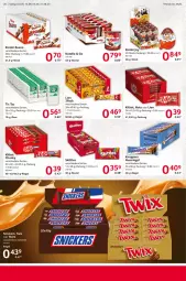 Gazetka promocyjna Selgros - Food - Gazetka - ważna od 21.08 do 21.08.2024 - strona 26 - produkty: arla, Becher, beutel, eis, Kinder, kinder bueno, kitkat, knoppers, lion, nuss, nussriegel, nutella, reis, riegel, skittles, snickers, tee, Ti, twix, WICK