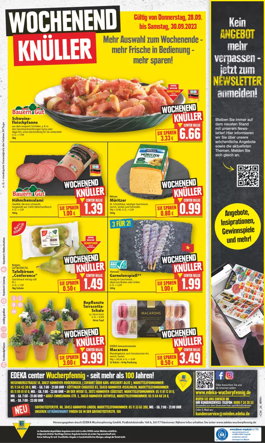 Aktueller Prospekt Edeka - Angebote der Woche - von 25.09 bis 30.09.2023 - strona 20 - produkty: angebot, angebote, deka, eis, ente, LG, pflanze, reis, tee, Ti, uhr, ZTE