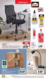 Gazetka promocyjna Lidl - Aktionsprospekt - Gazetka - ważna od 06.01 do 06.01.2024 - strona 26 - produkty: angebot, dell, drehstuhl, eis, elle, Holz, kleber, kommode, lamm, Leuchte, möbel, Mode, ndk, pattex, pritt, reis, Schal, Schale, Sitzhöhe, stuhl, Ti, tisch, tischleuchte, ZTE