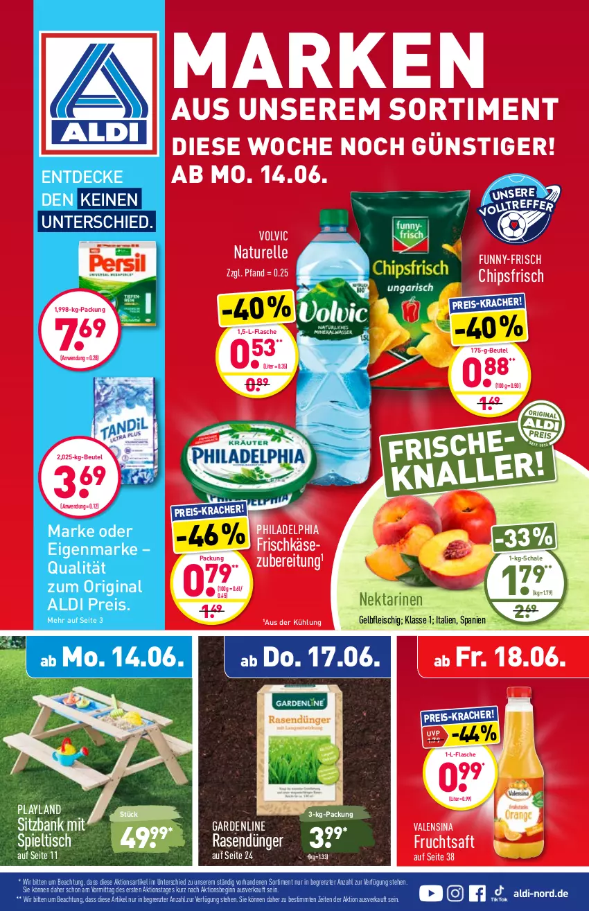 Aktueller Prospekt Aldi Nord - Aldi-Vorschau - von 14.06 bis 19.06.2021 - strona 1