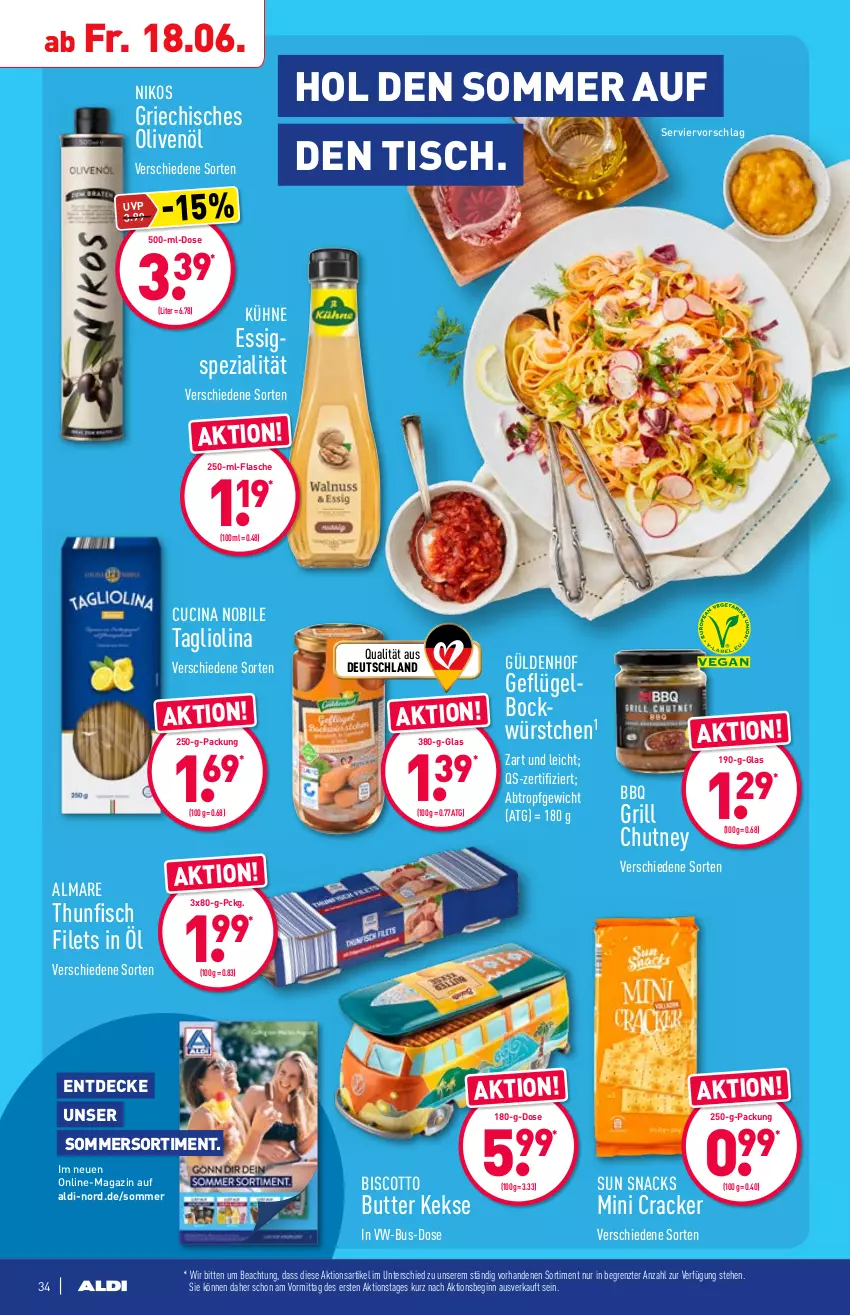 Aktueller Prospekt Aldi Nord - Aldi-Vorschau - von 14.06 bis 19.06.2021 - strona 34