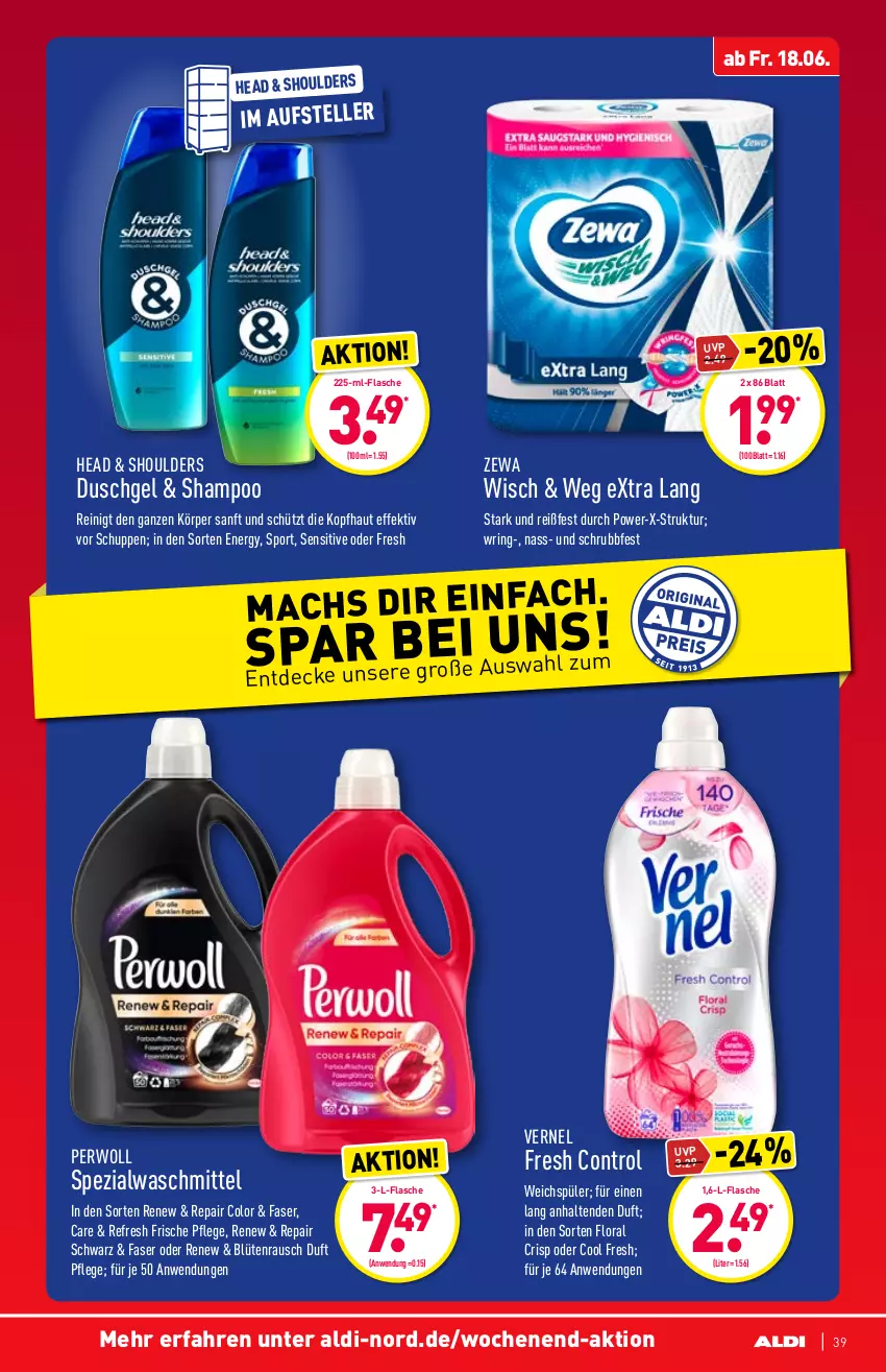 Aktueller Prospekt Aldi Nord - Aldi-Vorschau - von 14.06 bis 19.06.2021 - strona 39