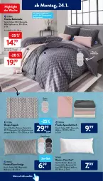 Gazetka promocyjna AldiSud - ALDI Aktuell - Gazetka - ważna od 29.01 do 29.01.2022 - strona 2 - produkty: aldi, Bau, baumwolle, bett, Betttuch, bettwäsche, dell, dormia, eis, elle, kissen, kopfkissen, LG, Mode, reis, spannbetttuch, teppich, tuc, wendebettwäsche, wolle