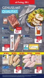 Gazetka promocyjna AldiSud - ALDI Aktuell - Gazetka - ważna od 29.01 do 29.01.2022 - strona 21 - produkty: alle artikel ohne dekoration, Bau, braten, brustfilet, dekoration, eis, entrecôte, filet, fisch, fische, Fischer, fleisch, gin, grill, hähnchen-brustfilet, mit röstzwiebeln, nuss, reis, rind, röstzwiebeln, Schere, schwein, schweine, schweinefilet, schweinenacken, senf, Speck, Ti, tisch, wein, weine, würfel, ZTE, zwiebel, zwiebeln