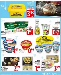 Gazetka promocyjna Edeka - Prospekte - Gazetka - ważna od 23.11 do 23.11.2024 - strona 11 - produkty: activia, activia joghurt, Becher, brot, creme, danone, flasche, galbani, gin, joghur, joghurt, mascarpone, maultaschen, rama, rama cremefine, SANTE, Tasche, taschen, Ti