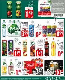 Gazetka promocyjna Edeka - Prospekte - Gazetka - ważna od 23.11 do 23.11.2024 - strona 25 - produkty: Alwa, amecke, bio, coca-cola, cola, drink, elle, energy drink, fanta, flasche, frucht, fruchtsaft, krombache, krombacher, krombacher pils, limo, limonade, Mezzo Mix, mineralwasser, orange, orangen, pils, saft, sanpellegrino, sinalco, sprite, tee, vita, volvic, volvic natürliches, wasser, zitrone