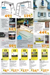 Gazetka promocyjna - Gazetka - ważna od 21.09 do 21.09.2024 - strona 9 - produkty: auer, Bank, Bau, Buntsteinputz, eier, eimer, eis, elle, korn, lack, latte, Rauch, Reibeputz, reis, rwe, sac, Scheibenputz, spachtel, Ti, wasser, Zement, ZTE