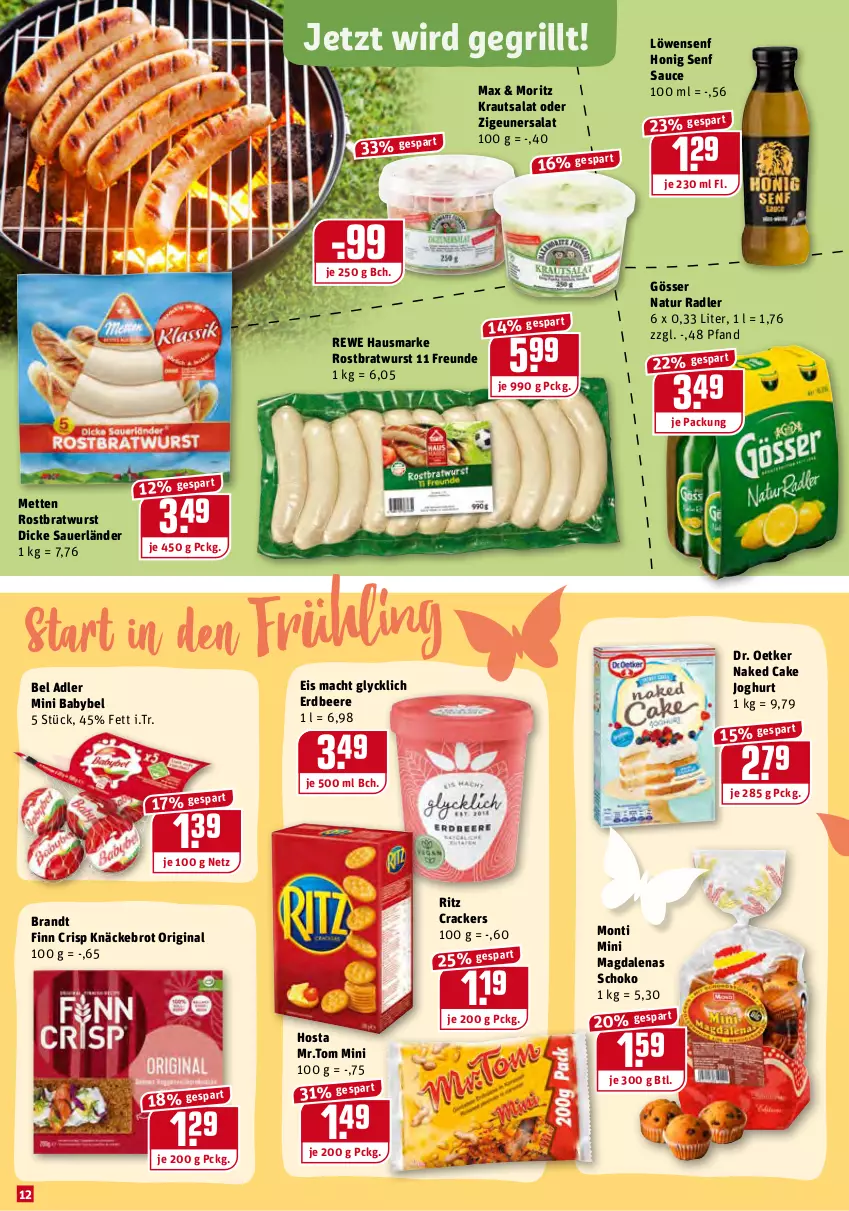 Aktueller Prospekt Rewe - Diese Woche im Angebot! - von 03.05 bis 08.05.2021 - strona 12