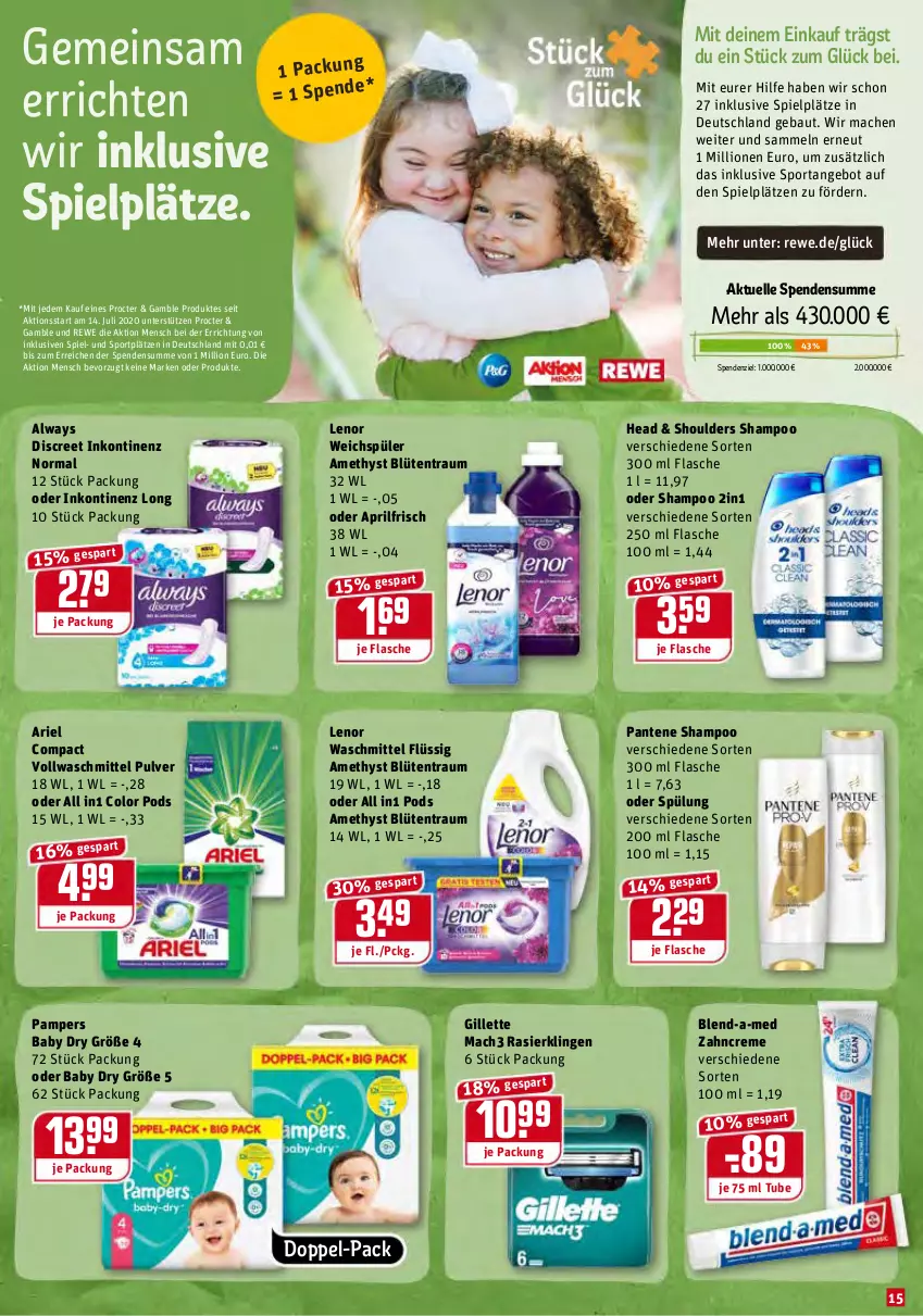 Aktueller Prospekt Rewe - Diese Woche im Angebot! - von 03.05 bis 08.05.2021 - strona 15