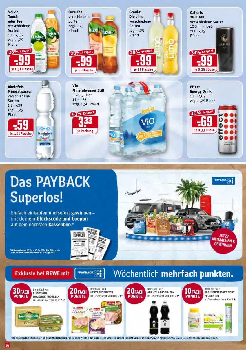 Aktueller Prospekt Rewe - Diese Woche im Angebot! - von 03.05 bis 08.05.2021 - strona 16