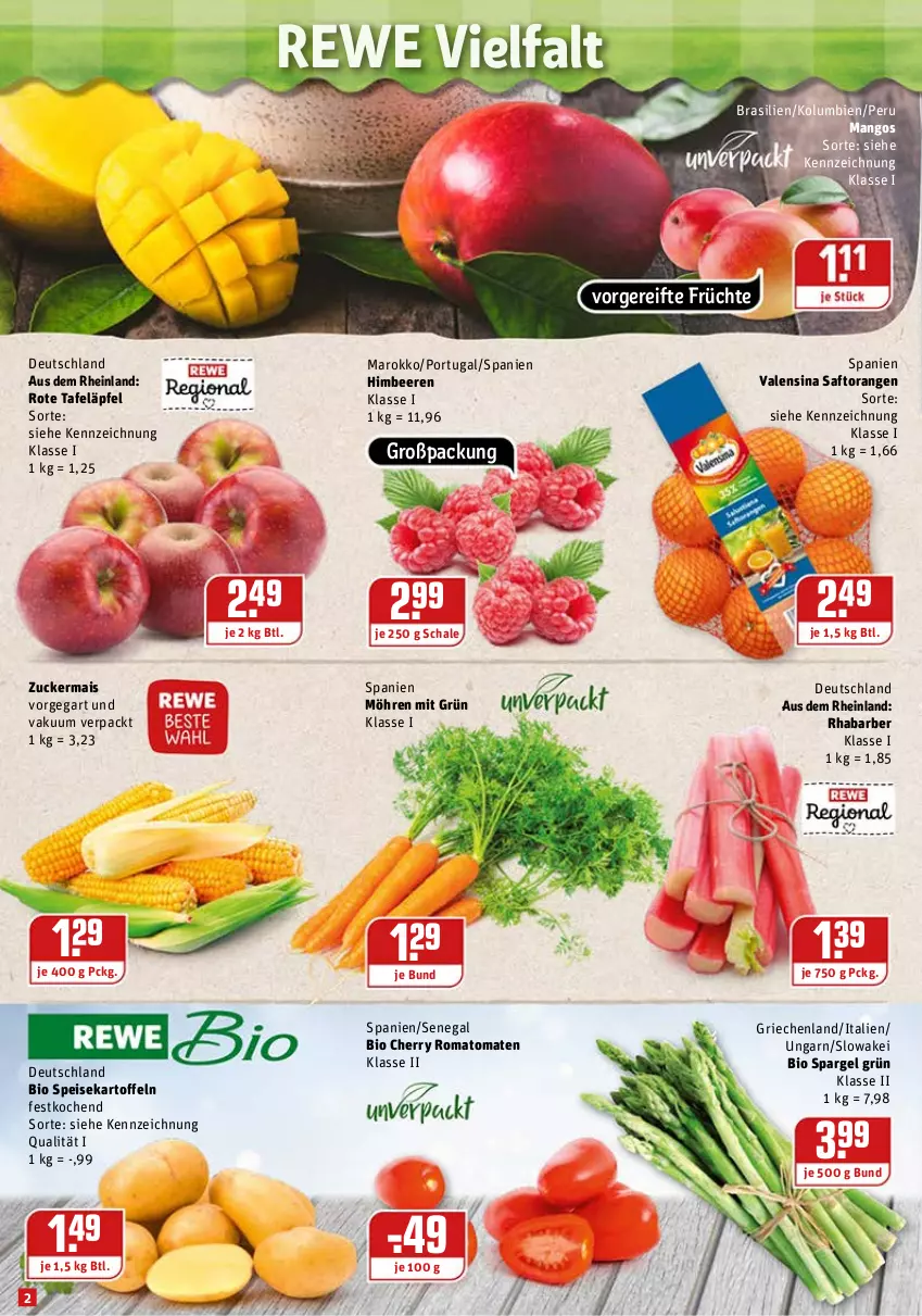 Aktueller Prospekt Rewe - Diese Woche im Angebot! - von 03.05 bis 08.05.2021 - strona 2