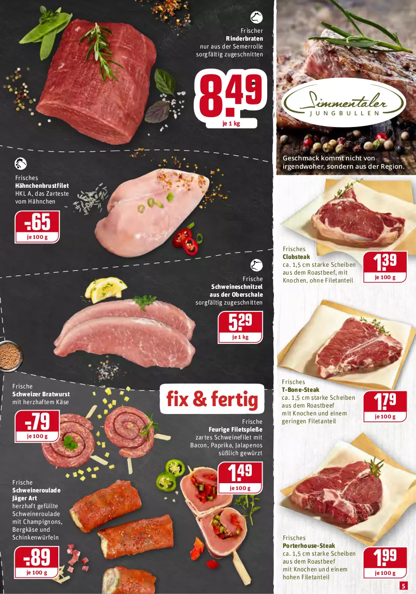 Aktueller Prospekt Rewe - Diese Woche im Angebot! - von 03.05 bis 08.05.2021 - strona 5