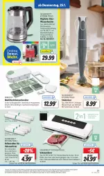 Gazetka promocyjna Lidl - Aktionsprospekt - Gazetka - ważna od 27.01 do 27.01.2024 - strona 29 - produkty: adapter, Behälter, beutel, Brei, decke, Deckel, edelstahl, eis, ernesto, Kocher, messer, Mixer, reis, schläuche, silvercrest, spülmaschinen, stabmixer, Ti, Vakuumierer, wasser, wasserkocher, weck, ZTE