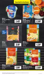 Gazetka promocyjna Lidl - Aktionsprospekt - Gazetka - ważna od 27.01 do 27.01.2024 - strona 35 - produkty: angebot, auer, Bona, camembert, cheddar, dip, eis, frischkäse, Käse, käsescheiben, Körniger Frischkäse, Milbona, reis, snack, Ti, Wild, würfel, ZTE