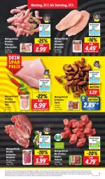 Gazetka promocyjna Lidl - Aktionsprospekt - Gazetka - ważna od 27.01 do 27.01.2024 - strona 5 - produkty: aktionspreis, angebot, bio, brot, coupon, eis, elle, filet, gewürz, gulasch, gyros, kotelett, preisvorteil, pute, putenbrust, reis, rind, rinder, schnitzel, schwein, schweine, Ti, wein, weine, Zelt, ZTE