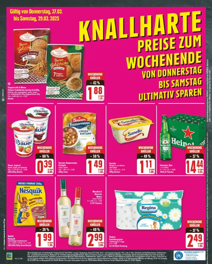 Aktueller Prospekt Edeka - Prospekte - von 24.03 bis 29.03.2025 - strona 19 - produkty: eintopf, payback, Ti, topf