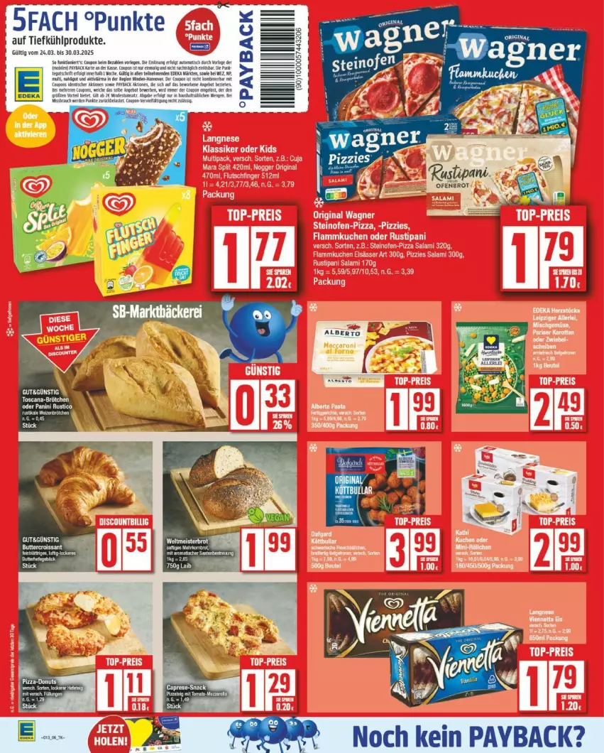 Aktueller Prospekt Edeka - Prospekte - von 24.03 bis 29.03.2025 - strona 9 - produkty: Cap, LG, slip, snack, Ti, tisch, torte