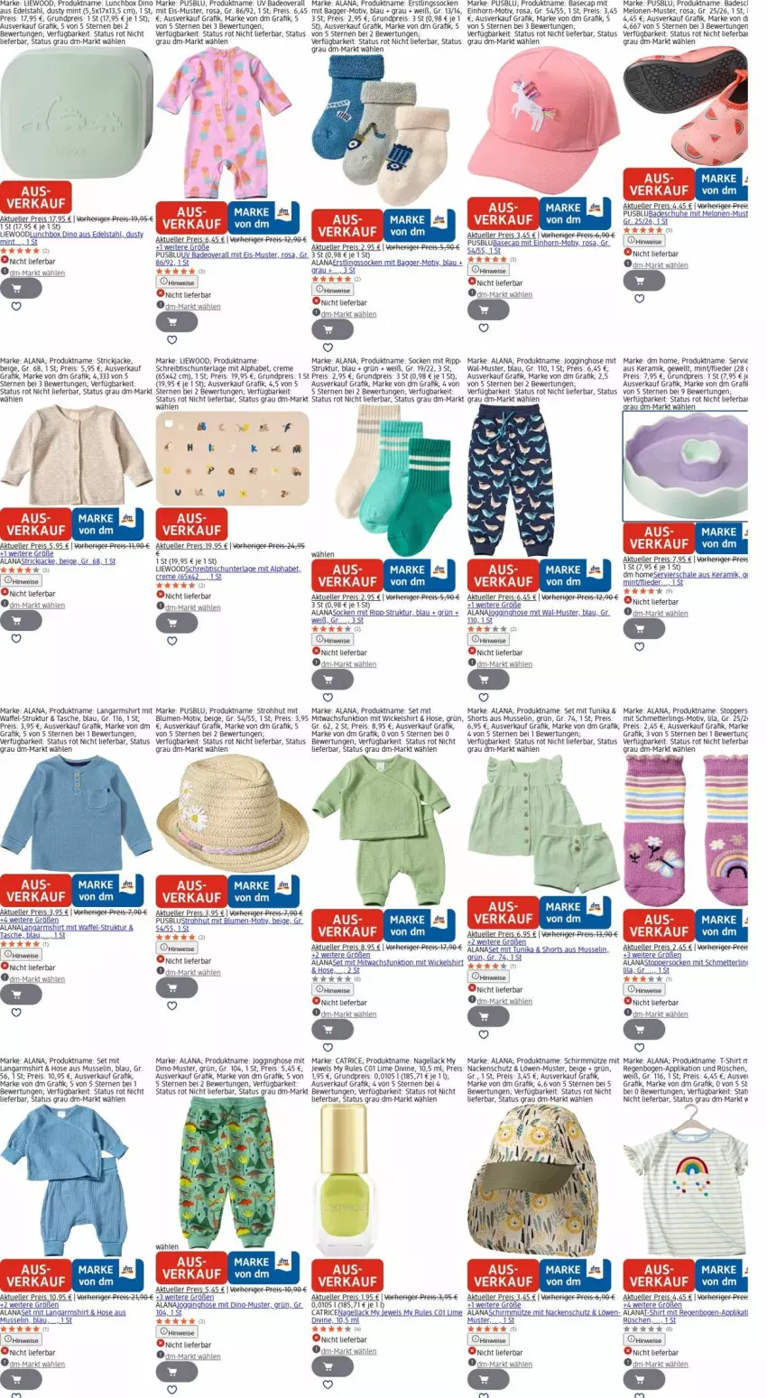 Aktueller Prospekt Dm Drogerie - Prospekte - von 22.09 bis 01.10.2025 - strona 15 - produkty: Bad, blume, blumen, Brei, Cap, creme, deo, edelstahl, eis, elle, flieder, gin, hose, Jacke, Jogginghose, lack, Langarmshirt, lunchbox, melone, melonen, Mett, mint, Mütze, Nagellack, Overall, reis, Ria, Schmetterling, schreibtisch, shirt, shorts, socken, Strickjacke, Strohhut, T-Shirt, Tasche, tee, Ti, tisch, topper, tunika, usb, WICK, Yo