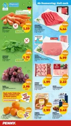 Gazetka promocyjna Penny - Prospekte - Gazetka - ważna od 18.02 do 18.02.2023 - strona 22 - produkty: aufschnitt, Berger, beutel, eis, fertiggericht, fleisch, fleischwurst, gulasch, jungbullen, latte, orange, orangen, ponnath, regal, reis, rind, rinder, Rinderroulade, ring, Schal, Schale, schinken, spitzenqualität, tafeltrauben, Ti, tiefpreis, trauben, uhr, wurst